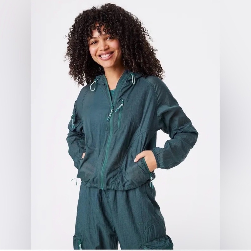 Outdoor Voices Windbreaker Jacket - Jasper Size Small